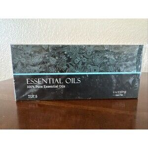 Victsing Pure Essential Oils Natural Aroma Oil Top 6 Set Gift Box